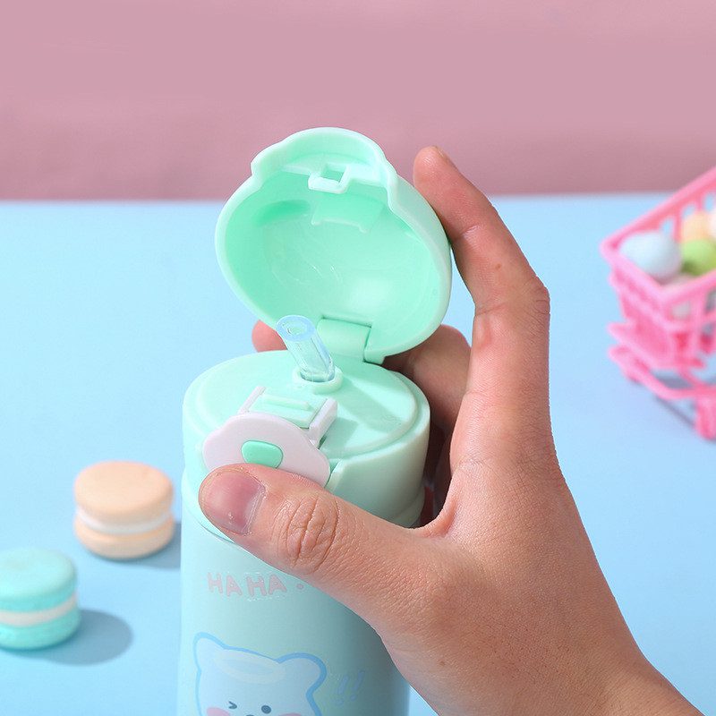 Термокружка дитяча Beizhiming Vacuum Cup 420ml термос М'ятний HP147M_HP147M_Milantium_5