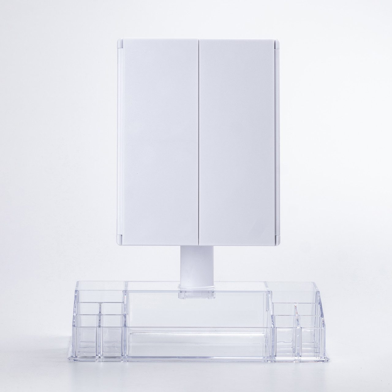 Дзеркало настільне потрійне з led підсвічуванням для макіяжу сенсорне_HP072CY036_Milantium_4