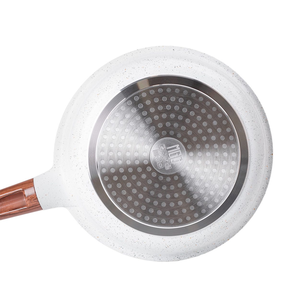 Алюминиевая сковорода с керамическим антипригарным покрытием 2 л Ø 24 см біла MGC HP-4-466_HP-4-466_Milantium_3