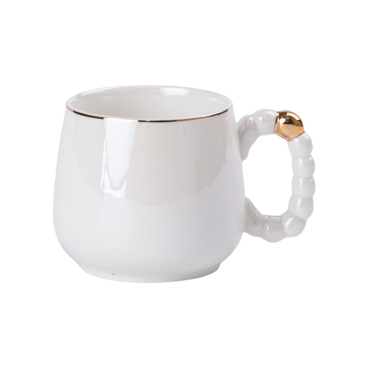 Чайный набор 6 персон із заварювальним чайником та порцелянаовою підставкою Білий HP-15-7_HP-15-7_Milantium_3