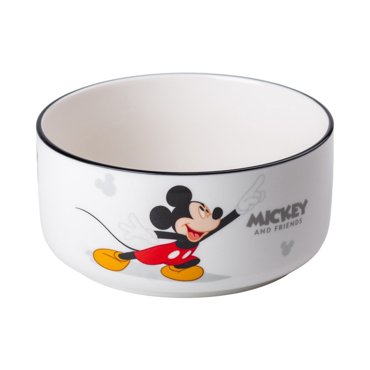 Міккі Маус порцелянова дитяча глибока миска 850 ML с LID HP-15-11_HP-15-11_milantium_2