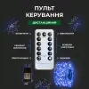 Гірлянда роса на пульті 100 метрів на 1000 led світлодіодів крапля на білому дроті синя 1000L100MWBL_1000L100MWBL_Milantium_2