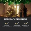 Гірлянда роса на пульті 100 метрів на 1000 led світлодіодів крапля на білому дроті жовта_1000L100MWY_Milantium_3