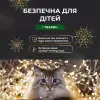 Гірлянда роса на пульті 100 метрів на 1000 led світлодіодів крапля на білому дроті жовта_1000L100MWY_Milantium_5