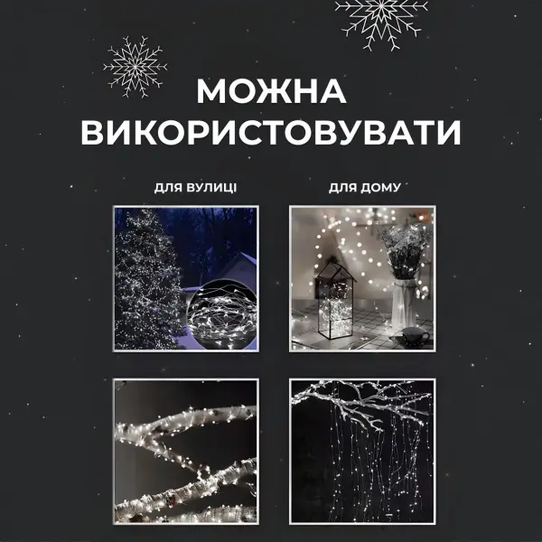Гірлянда роса на пульті 200 метрів на 2000 led світлодіодів крапля на білому дроті біла 2000L200MWW_2000L200MWW_Milantium_4
