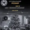 Гірлянда роса на пульті 200 метрів на 2000 led світлодіодів крапля на зеленому дроті біла 2000L200MGW_2000L200MGW_Milantium_5