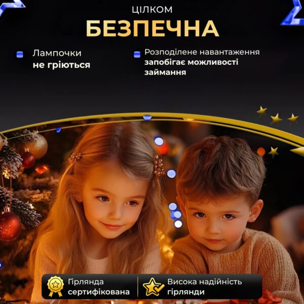 Гірлянда роса на пульті 50 метрів на 500 led світлодіодів крапля на зеленому дроті синя 500L50MGBL_500L50MGBL_Milantium_4