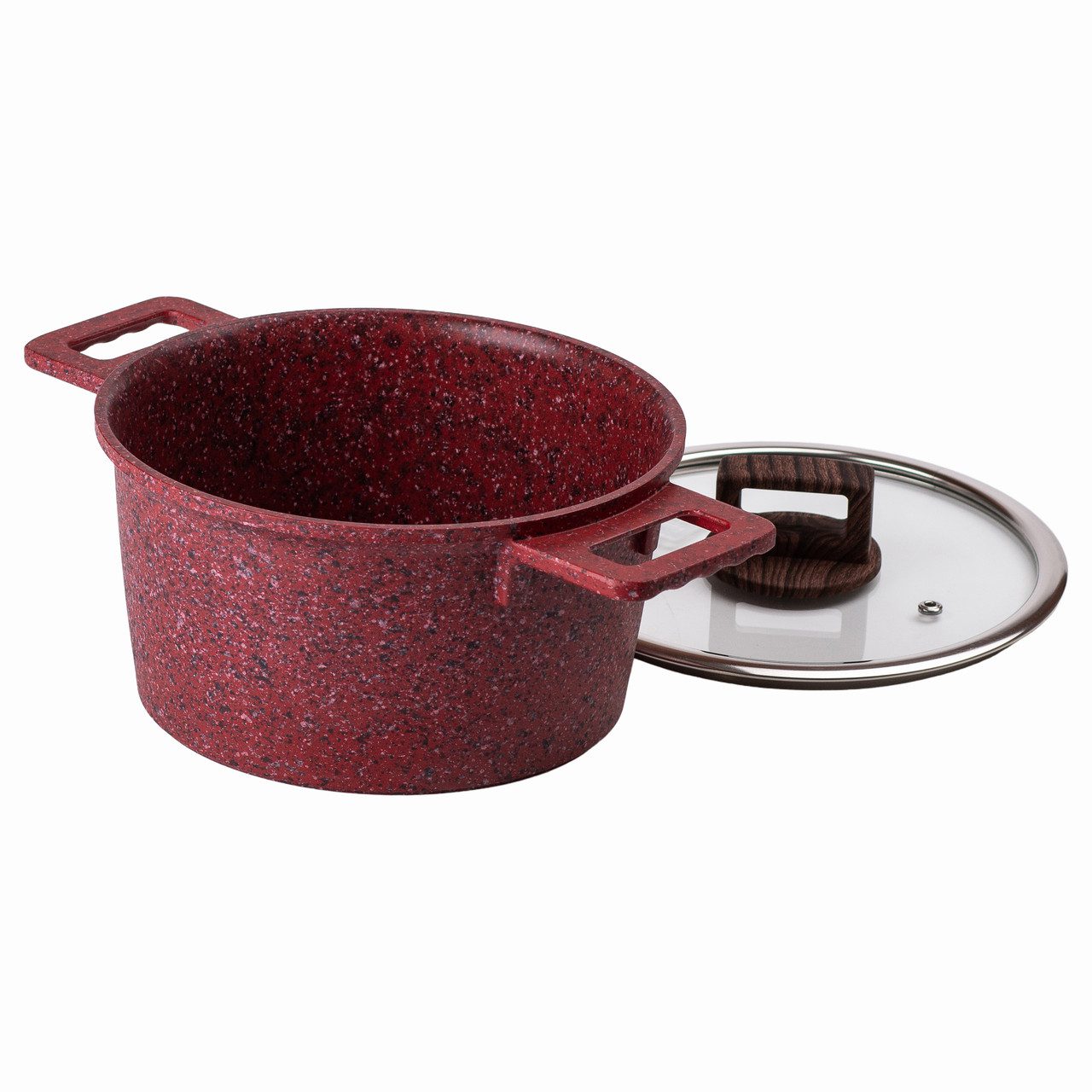 Алюмінієва каструля об&apos;ємом 3 літри з кришкою Ø 20 (см)