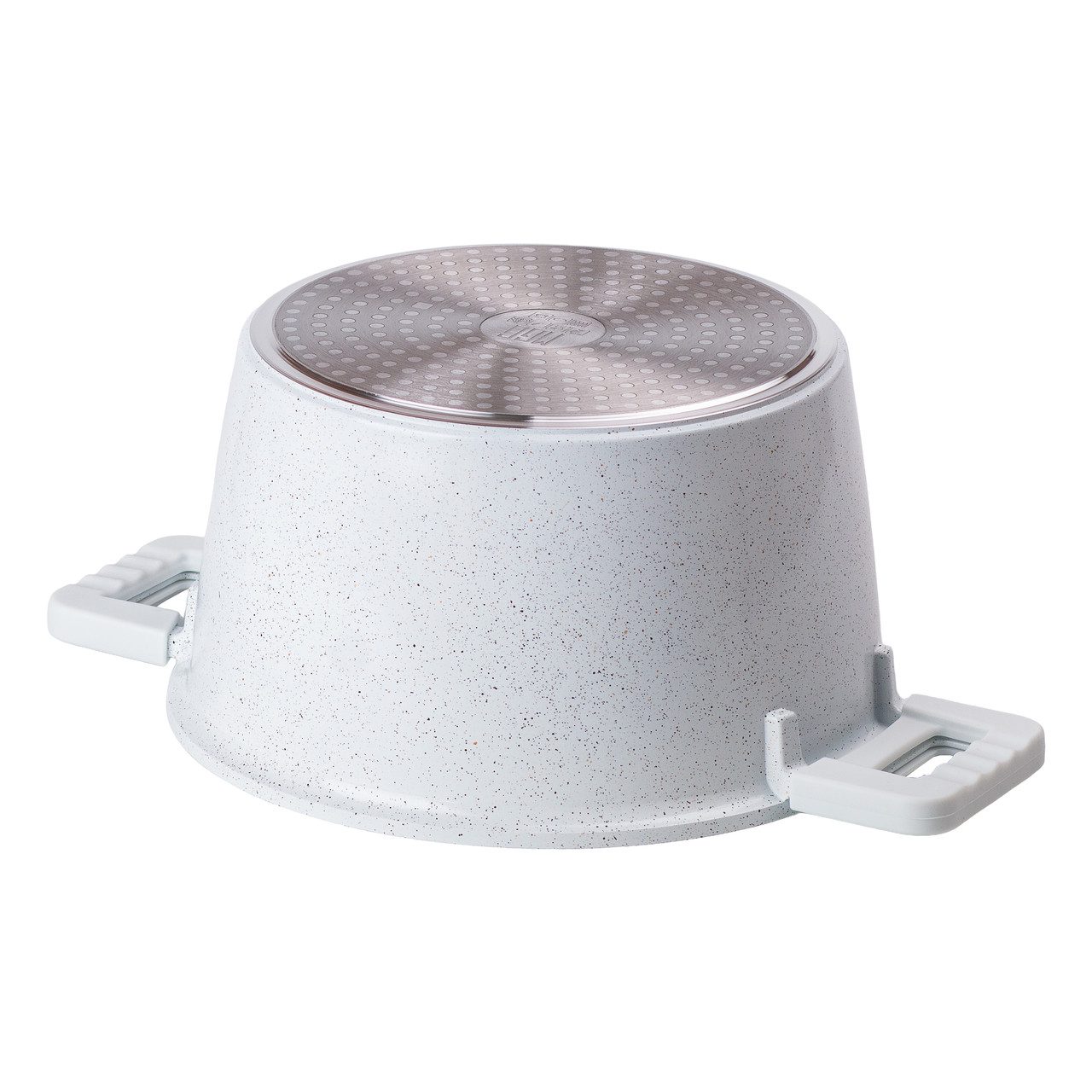 Алюминиевая кастрюля с керамическим покрытием не -стабильного Ø 24 см Біла MGC HP-4-441_HP-4-441_Milantium_2