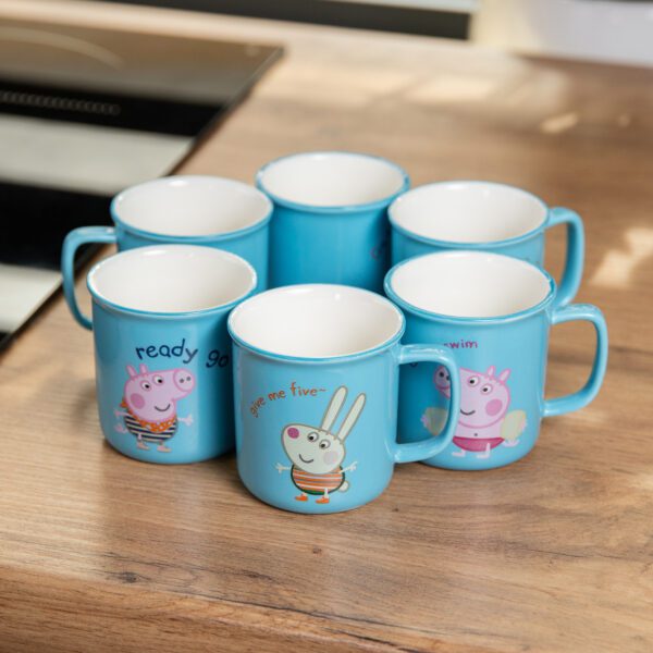 Набір із 6 чашок Peppa Pig