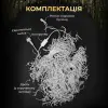 Вулична гірлянда бахрома 12(м) 200 led світлодіодів біла зовнішня білий дріт 12MWW_12MWW_Milantium_3