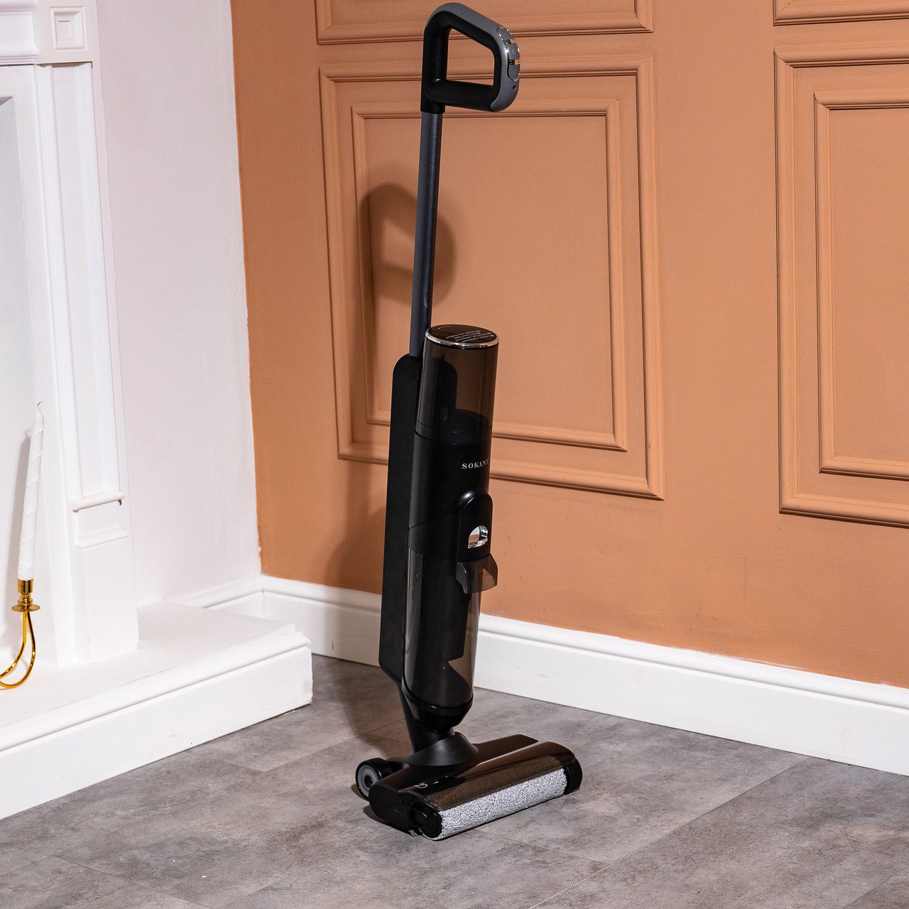 Вертикальный пылесос моющий 175 Вт Sokany акумуляторний для сухого та вологого прибирання SK-13039_SK-13039_Milantium_2