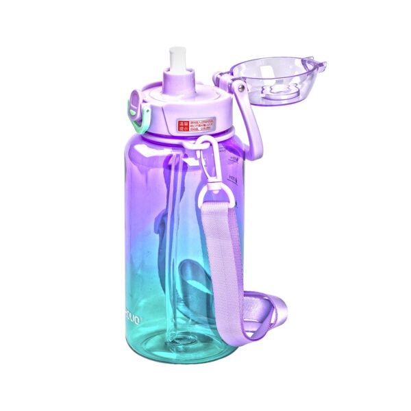 Бутылка для воды 1 л пляшечка з мундштуком бузкова HP-14-31V_HP-14-31V_Milantium_2