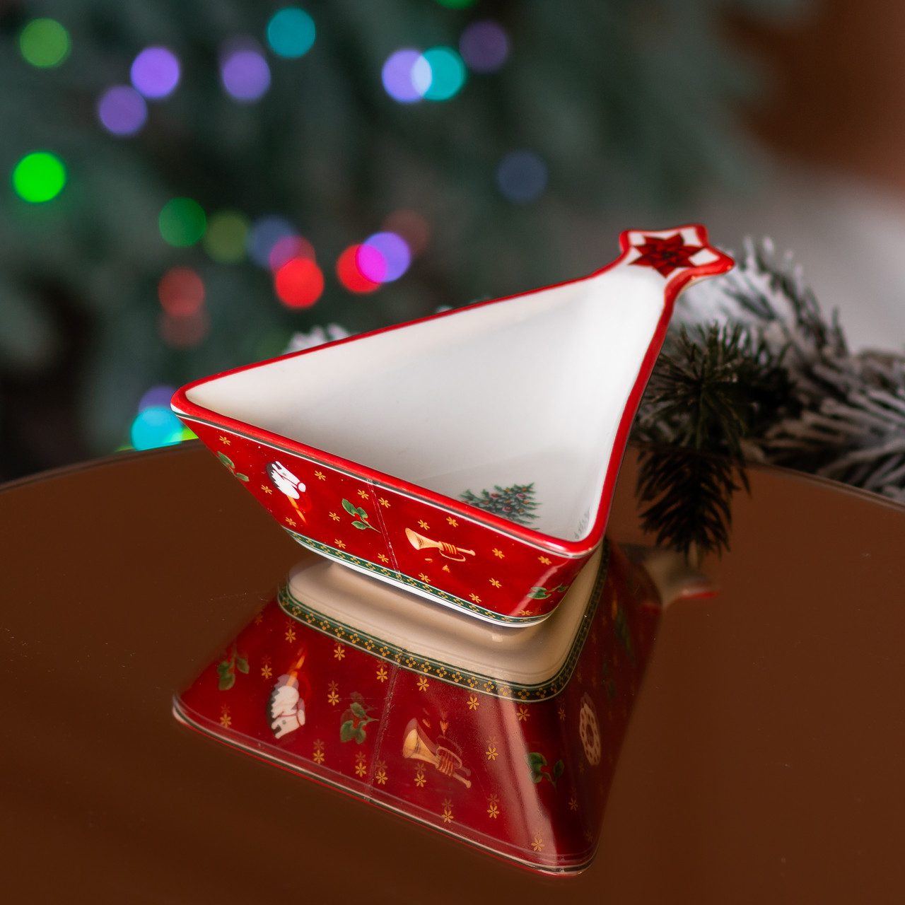 Салатниця у формі ялинки 14.5×12 см новорічна HP-SD-3_HP-SD-3_Milantium_7