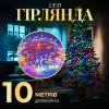 Гірлянда нитка світлодіодна GarlandoPro 10м 8 режимів лед гірлянди W200LEDML_W200LEDML_Milantium_1
