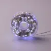 Гірлянда роса на пульті 100 метрів на 1000 led світлодіодів крапля на білому дроті біла 1000L100MWW_1000L100MWW_Milantium_7