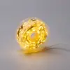 Гірлянда роса на пульті 100 метрів на 1000 led світлодіодів крапля на білому дроті жовта_1000L100MWY_Milantium_7