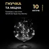 Гірлянда світлодіодна на батарейках GarlandoPro 100LED 10 метрів мідний дріт світлодіодна гірлянда Білий_1733029W_Milantium_3