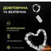 Світлодіодна гірлянда Роса 5 метрів на батарейках 50 led нитка на білому дроті біла 50L5MWW_50L5MWW_Milantium_3