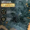 Хвойна лита гірлянда 2 м блакитна гілки ялинки_KOS-HVO2_Milantium_6