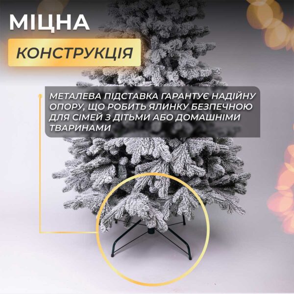 Ялинка штучна 2.1 м Говерла засніжена_TD-GOVSN21_Milantium_6