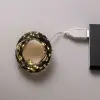 Гірлянда роса 20 метрів USB на 200 led світлодіодів крапля на зеленому дроті жовта USB200L20MGY_USB200L20MGY_Milantium_7