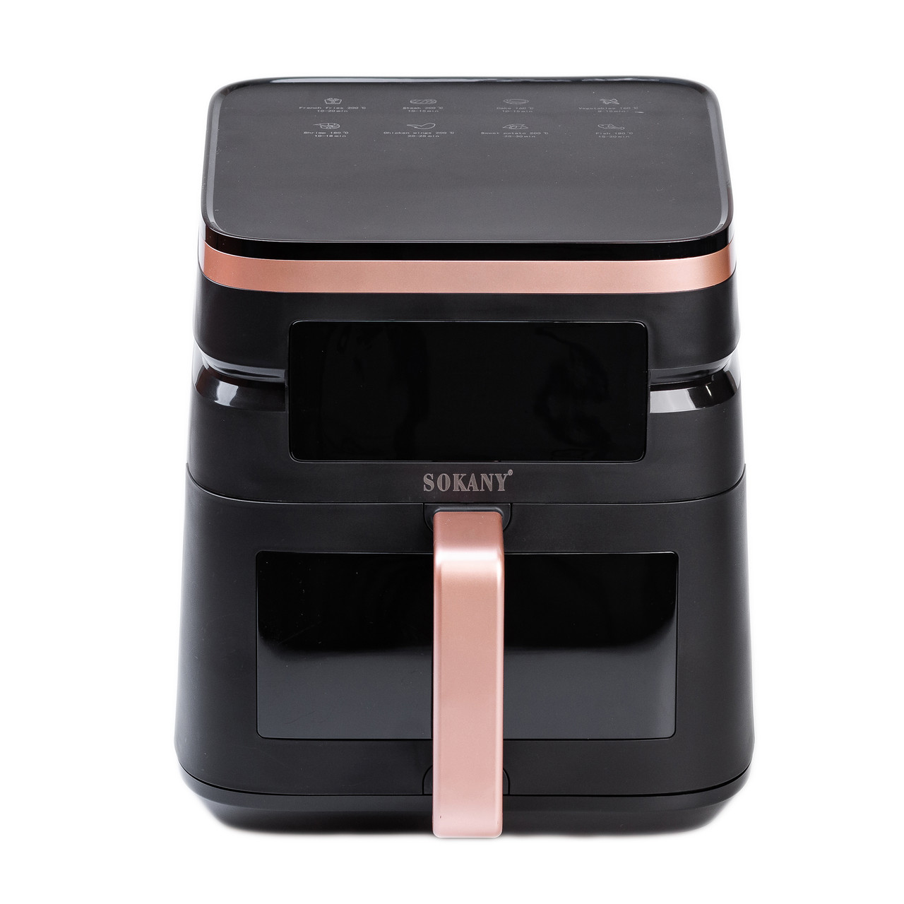 Аэрогриль-фритюрница электрическая Sokany SK-8033 7 литров 1800 Вт чорна_SK10033_Milantium_2