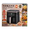 Аерогриль-фритюрниця електрична Sokany SK-8033 на 7 літрів 1800 Вт чорна_SK10033_Milantium_5
