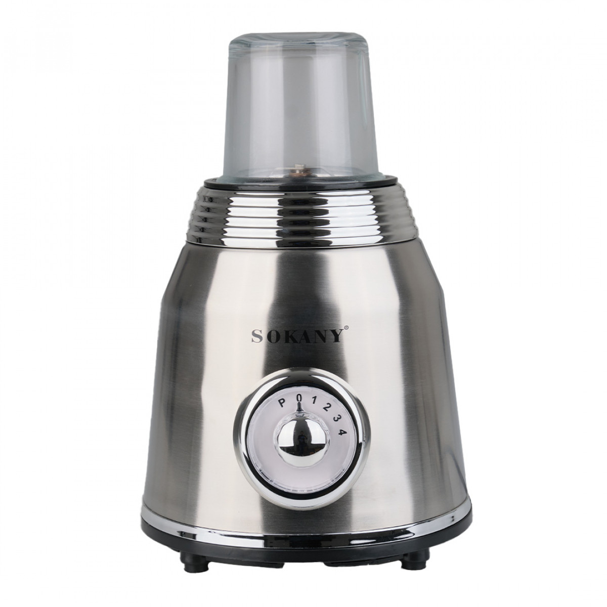 Блендер зі скляною чашею 1.5 литра для коктейлей и полосы портативный 4 режимы скорости 800 Вт Sokany SK186SS_SK186SS_Milantium_3