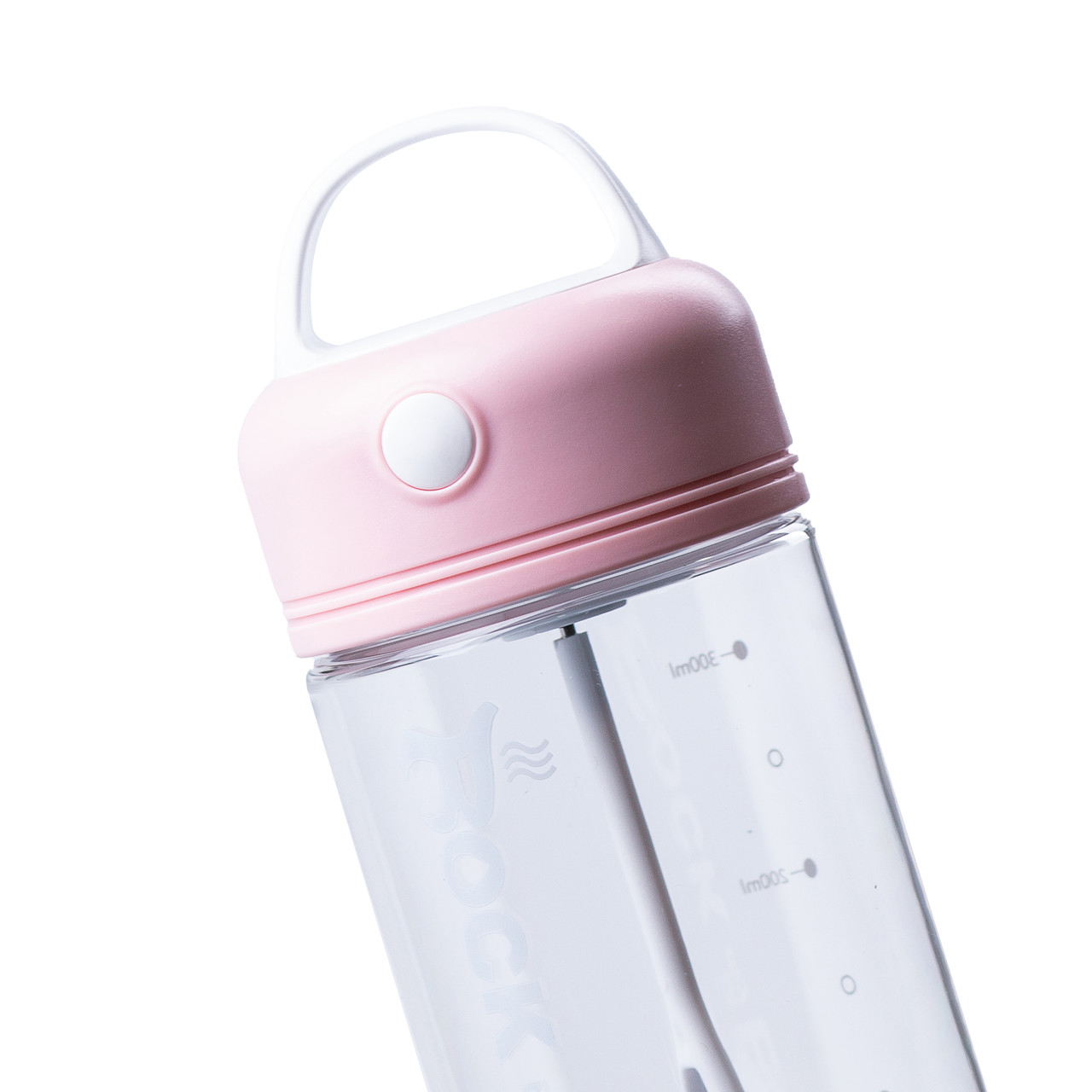 Бутылка-шейкер для воды 380 мл з ручкою Рожевий HPLN011_HPLN011_Milantium_2