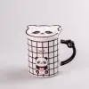 Чашка керамічна The Panda 350мл з блюдцем та ложкою_HPCY8369C_Milantium_2