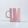 Чашка керамічна Glaze 420мл у дзеркальній глазурі Рожевий_HPCYM0763P_Milantium_3