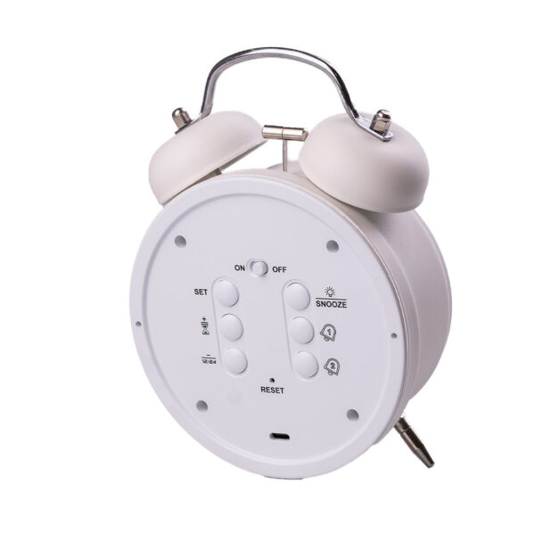 Годинник настільний електронний з будильником і led-екраном Білий HP223W_HP223W_Milantium_2