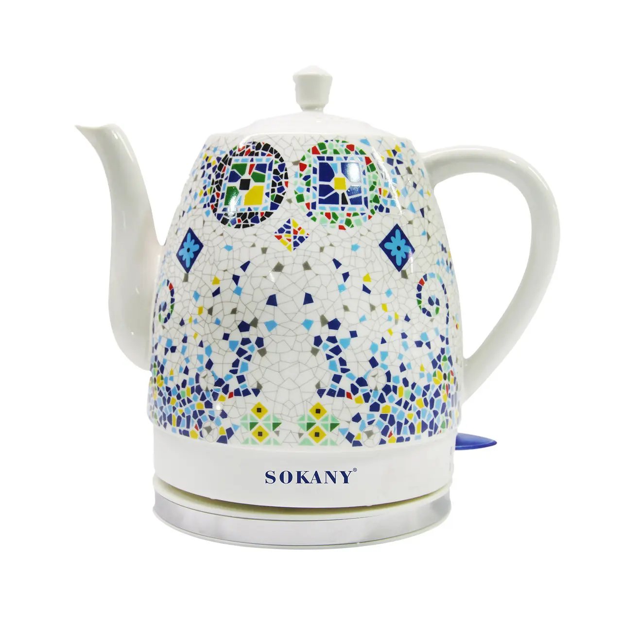 Електричний чайник Sokany SK-09008 1,5 літра безшумний Білий – купити в Україні недорого