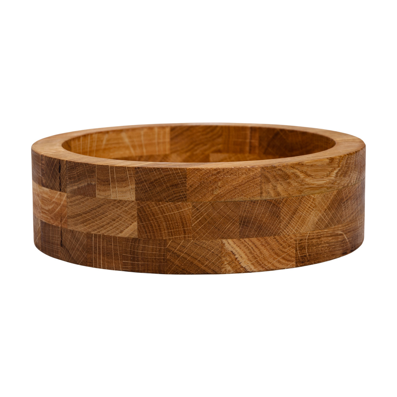 Дерев'яна миска для подачі 25 см глибока з дуба B2W250206_B2W250206_Milantium_2