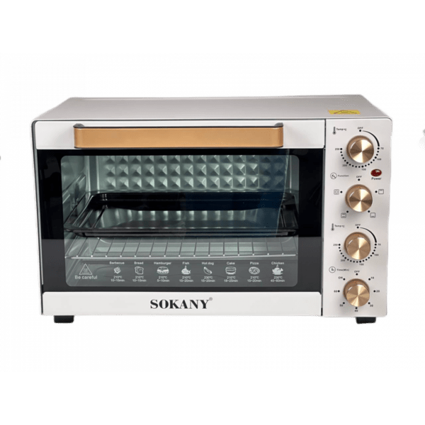 Електрична духовка Sokany SK450 настільна 50 л_SK450W_Milantium_1