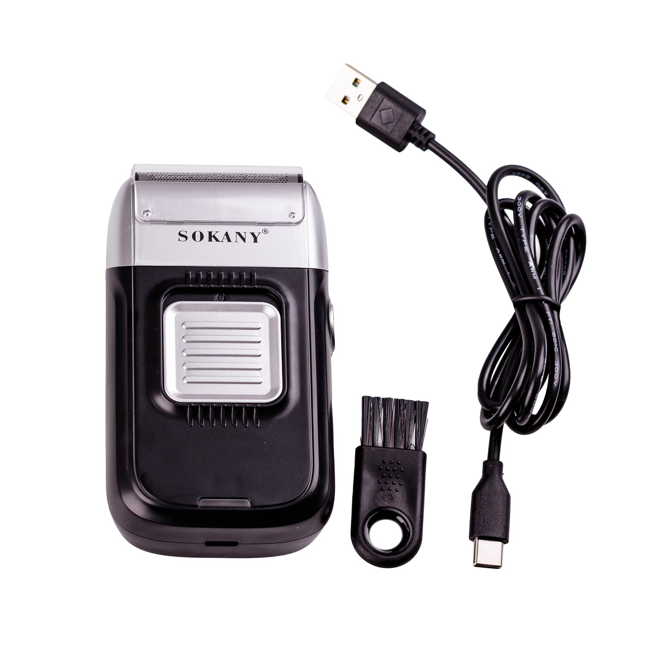 Електробритва-шейвер SOKANY SK-385 на акумуляторі 1400 мАг Срібло_SK385_Milantium_3