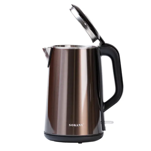 Електрочайник Sokany SK2203 2.2 л коричневий_SK2203_Milantium_2