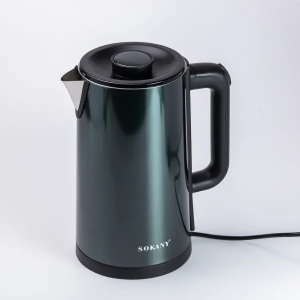 Электрочайник Sokany SK-09018 3 литры Зеленый_SK-09018GR_Milantium_2