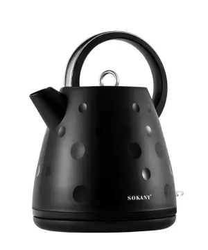 Електрочайник Sokany SK1033B 1.7 літра безшумний 1850 Вт Чорний_SK1033B_Milantium_1