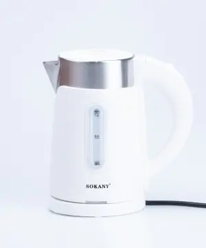 Електрочайник Sokany SK-0808 1200W Білий_SK0808W_Milantium_1