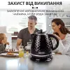 Чайник електричний Sokany SK-1032 1.7 літра 2200 Вт Чорний Білий_SK1032W_Milantium_4