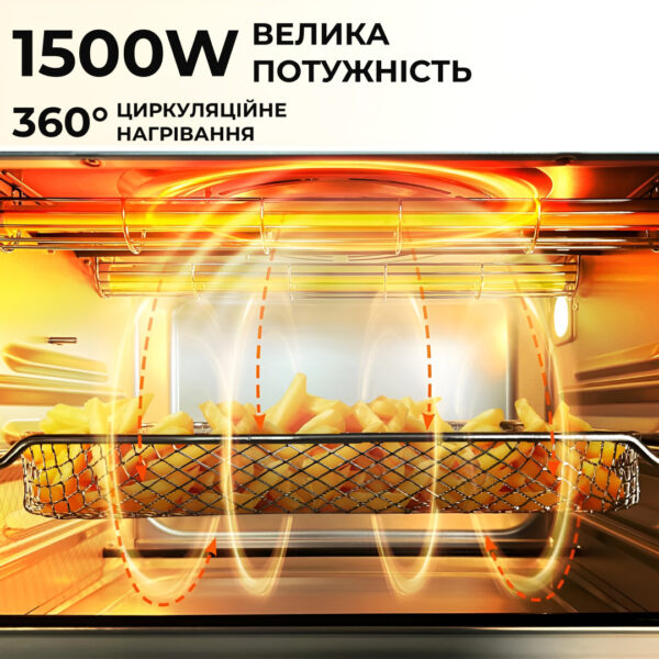 Електропіч Sokany SK10009 настільна 35 л_SK10009_Milantium_4
