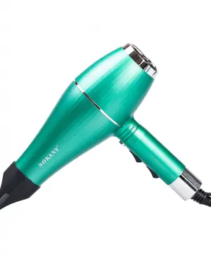 Фен для волосся Sokany SK-14009 з двома концентраторами зелений_SK14009_Milantium_1