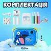 Фотоапарат дитячий камера миттєвого друку Динозавр Full HD Синій UR190BL_UR190BL_Milantium_5