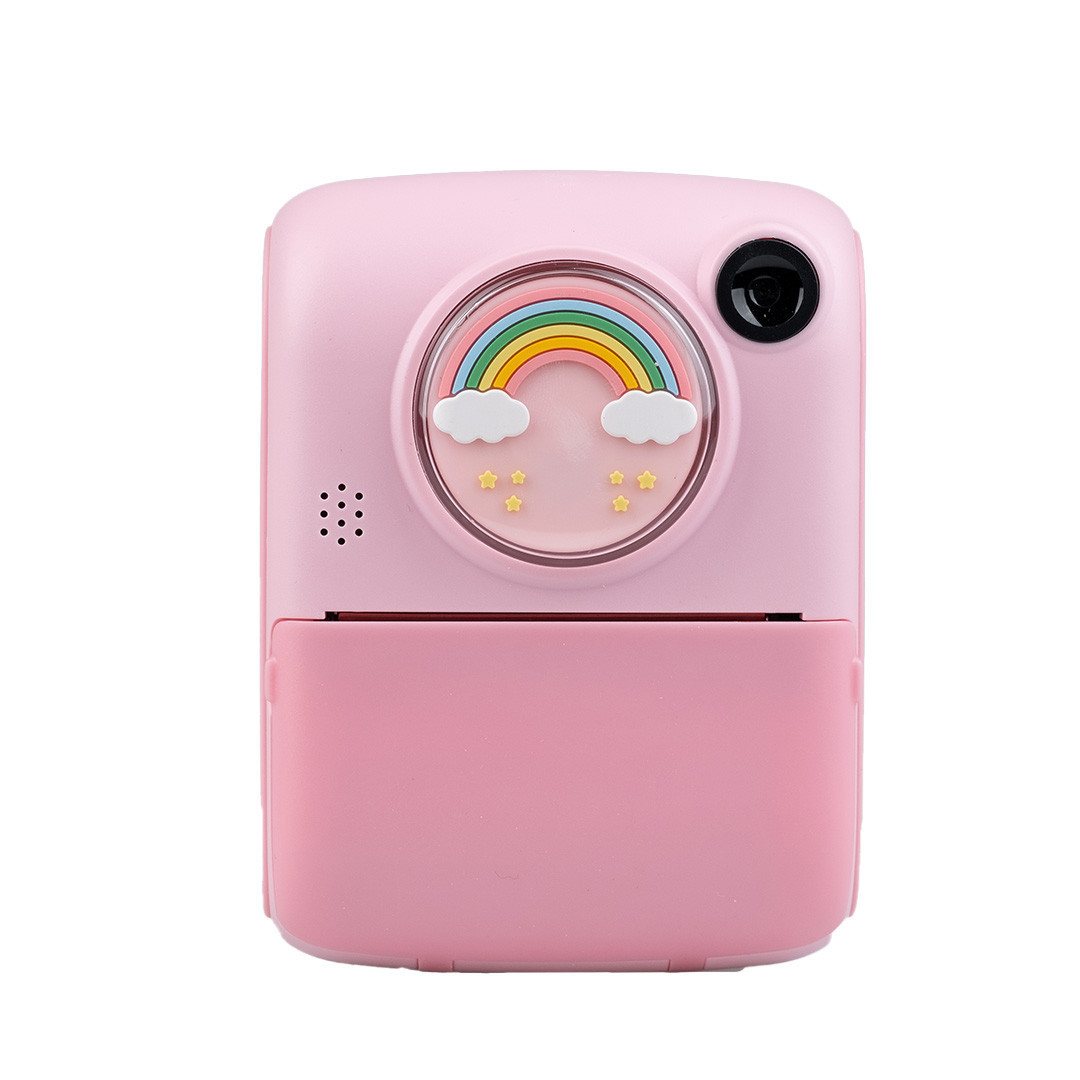 Фотоапарат дитячий акумуляторний Yimi X17 Print Camera Mini Full HD Рожевий – купити в Україні недорого