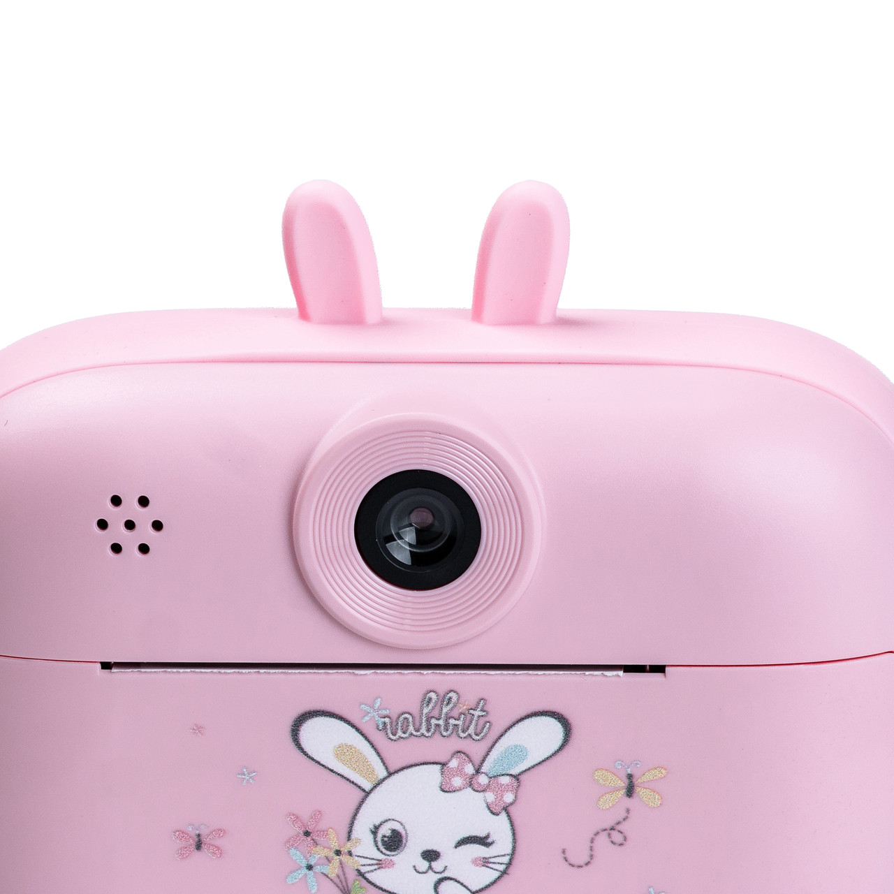 Дитяча фотокамера з миттєвим друком знімків «Зайчик» Рожевий HPS1P_HPS1P_Milantium_5