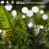 Гірлянда нитка 10м світлодіодна чорний провід 8 режимів роботи Білий_M200LEDW_Milantium_3