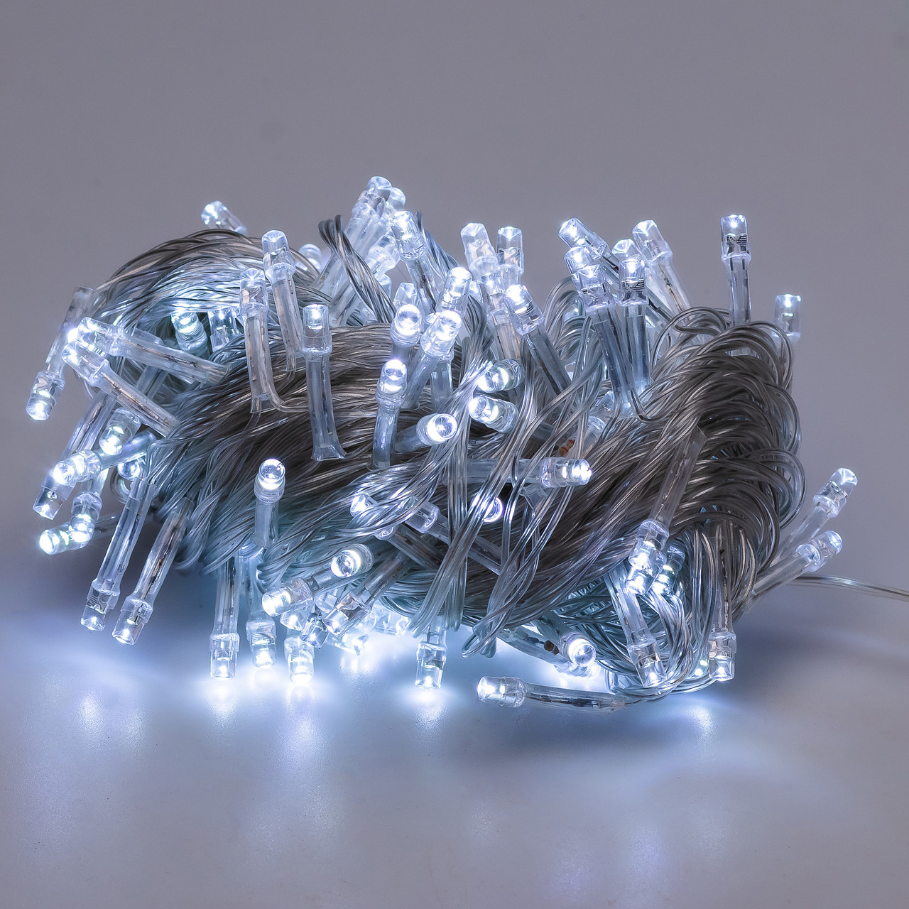 Гірлянда нитка світлодіодна GarlandoPro 10м 8 режимів лед гірлянди Білий_W200LEDW_Milantium_7