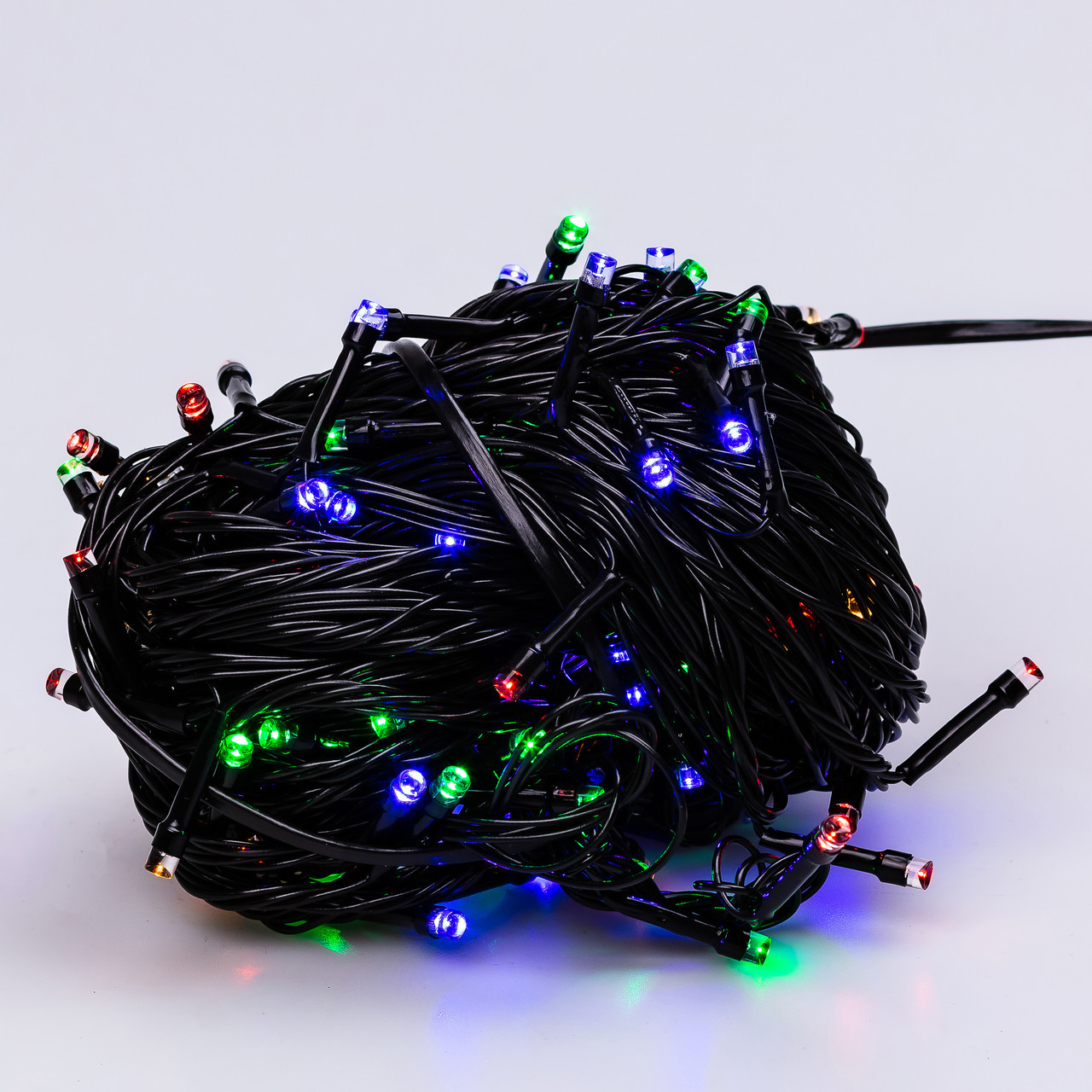 Гірлянда нитка 14м на 161 LED лампочок світлодіодна чорний провід 8 режимів роботи M300LEDML_M300LEDML_Milantium_7
